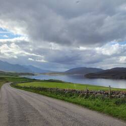 This was what our best roads looked like, then there were ones with curves or drops.