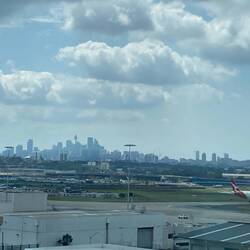 The view from our short stay room