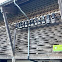 Spare cow bells in Iseltwald
