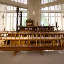 The River Queen was used by Abraham Lincoln @ General Grant as a dispatch boat during the Civil War.