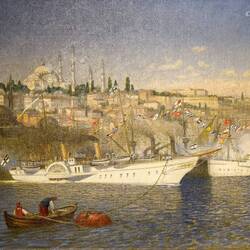 Kaiser Wilhelm's yachts, Kaiseradler and Hohenzollern II, in Istanbul @ the Arkas MHC, Bornova.