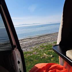 Erster Campingplatz in Kaiaua