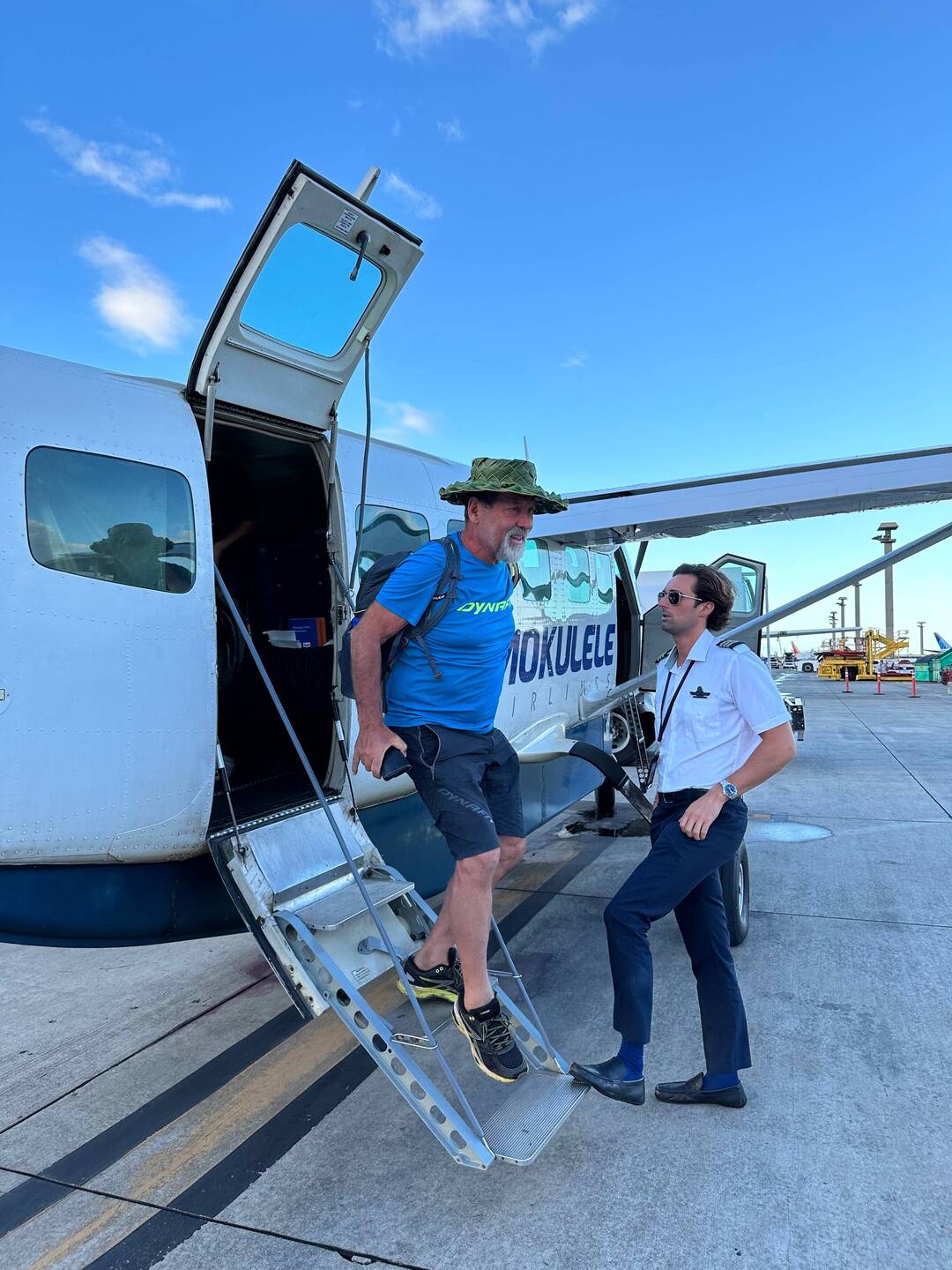 Papa mit Co-Pilot