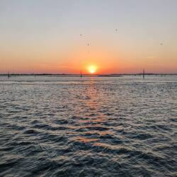 Sonnenaufgang über Venedig