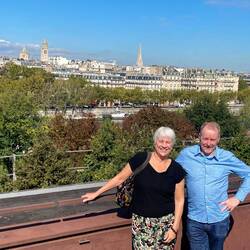 More views from the terrace at Les Ombres