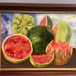 Her last painting 'Viva la vida' painted 1 month before she died