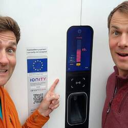 Charging fun! That's a lotta juice, fast!