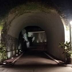 Der Tunnel zur Tiefgarage