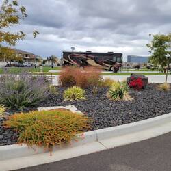 The casino is in the distance