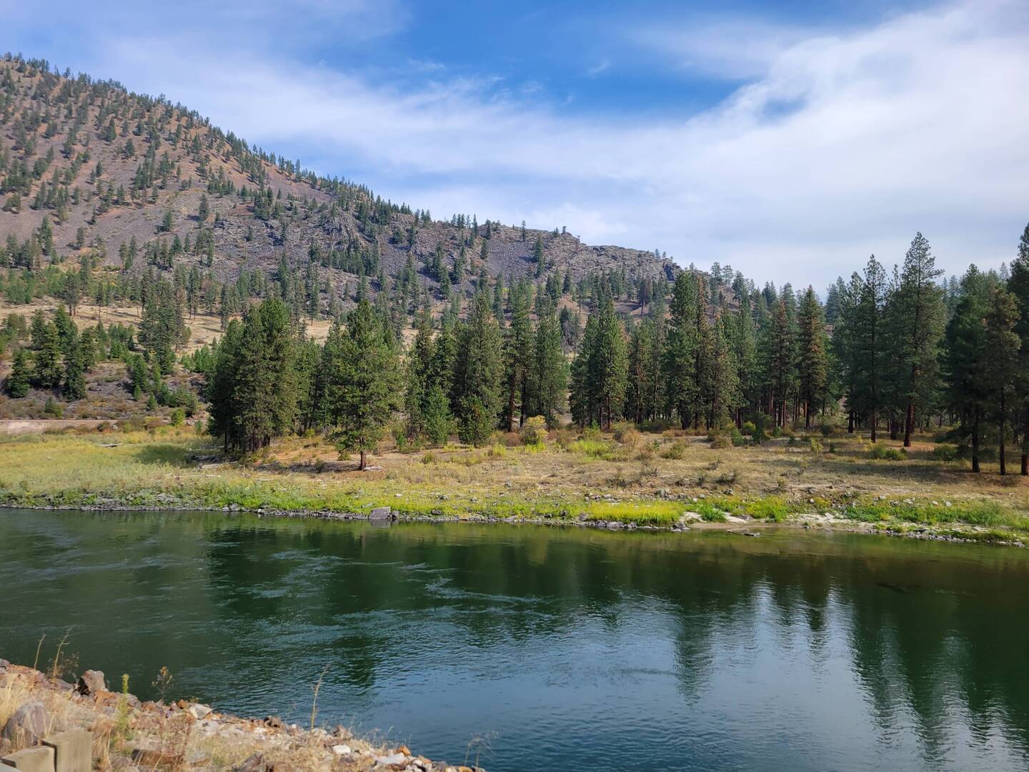 Views of Clark Fork (this is Lewis and Clark area)