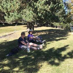 Morning tea Parque Nacional de Ordesa y Monte Perdido Spanish Pyrenees