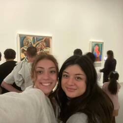 Connie and I went to see a Picasso exhibit at NGV (National Gallery of Victoria)