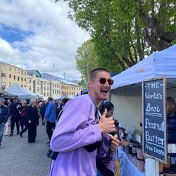 Salamanca market with this legend