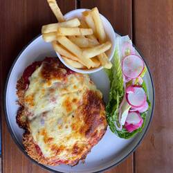 My first Aussie parmi!!