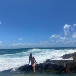 Next day we went to the national park and found hidden pools