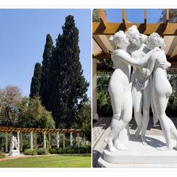 Replica of the "Three Graces" ... Mattheys Mansion ... Arkas Sanat — Bornova, İzmir.