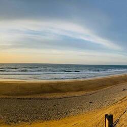 Pünktlich zum Sonnenuntergang Meer 🌅☺️