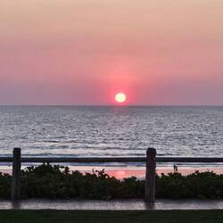 Cable Beach faces West so the sunsets are amazing