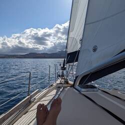 Happy toes in the breeze