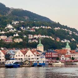 View across the pond