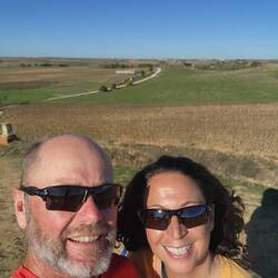 The Camino's behind us.