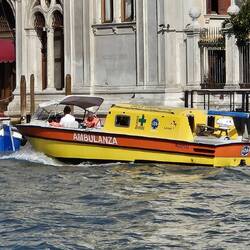 Ambulance by boat!