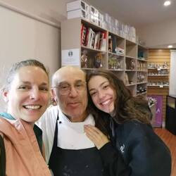 Our last visit to Giovanni and buying heaps of chocolate