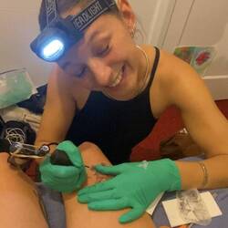 Backpackers being backpackers