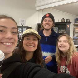 Also so beyond lucky and stoked to have seen my people ❤️