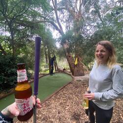 Daydrinking and mini golf!!