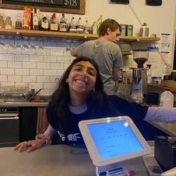 Ran into my beautiful friend, cah-mee-la. I love u