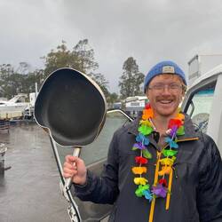 So beyond thankful to see this man smiling and alive