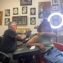 She was happy...... I promise.