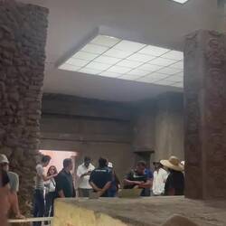 Underneath the ground