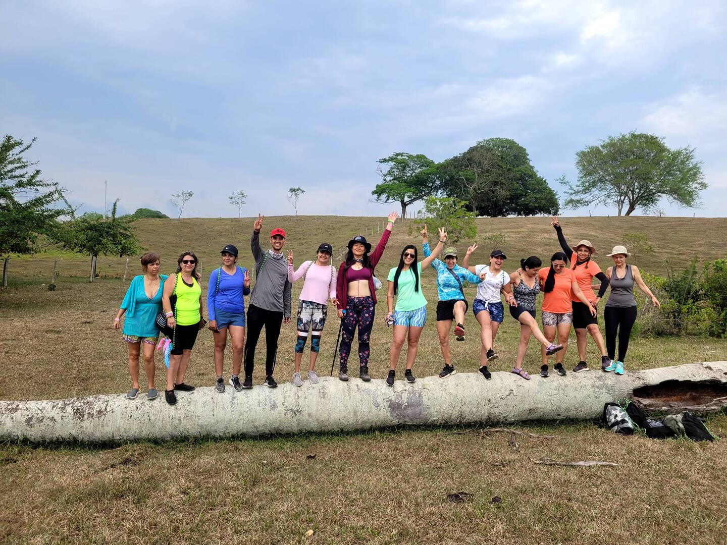 El grupo de las Chicas de Trekking por el Eje Cafetero