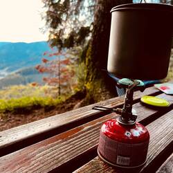 Frühstück mit Aussicht