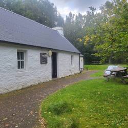 Visitors Center at Beinn Eighe National Nature Reserve.