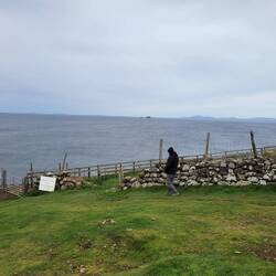 Walk to the ruins of Duntulm Castle