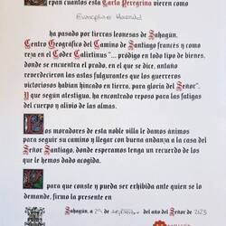 My halfway certificate!