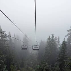 Bei gutem Wetter hätte man da Vancouver sehen können 🙂