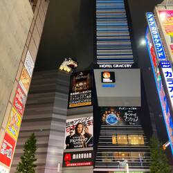 Godzilla peaking out 🦖