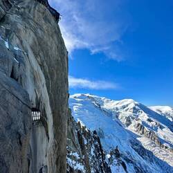 The needle from below - note viewing windows in the side about halfway up