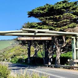 Das Eingangstor zur Great Ocean Road