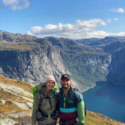 Morning shot on Trolltunga