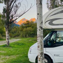 Die Pyrenäen glühen im Abendlicht 🇪🇸🚐😍⛰️