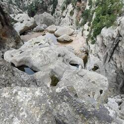 Hier ist Schluß. Auch wenn es auf dem Bild nicht so wirkt: danach nur noch mit schwimmeinlage
