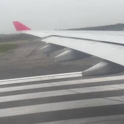 UL303 taking off from SIN.