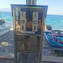 Strandduschen mit Automat