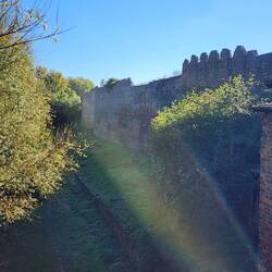 Villamoros de Mansilla city wall (north)