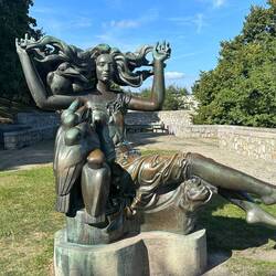 Floozy at the castle!